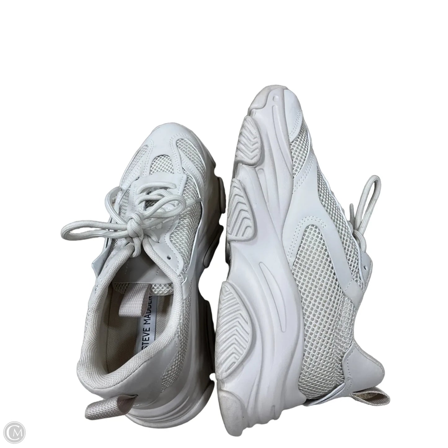 Shoes Athletic By Steve Madden In Cream, Size: 8.5