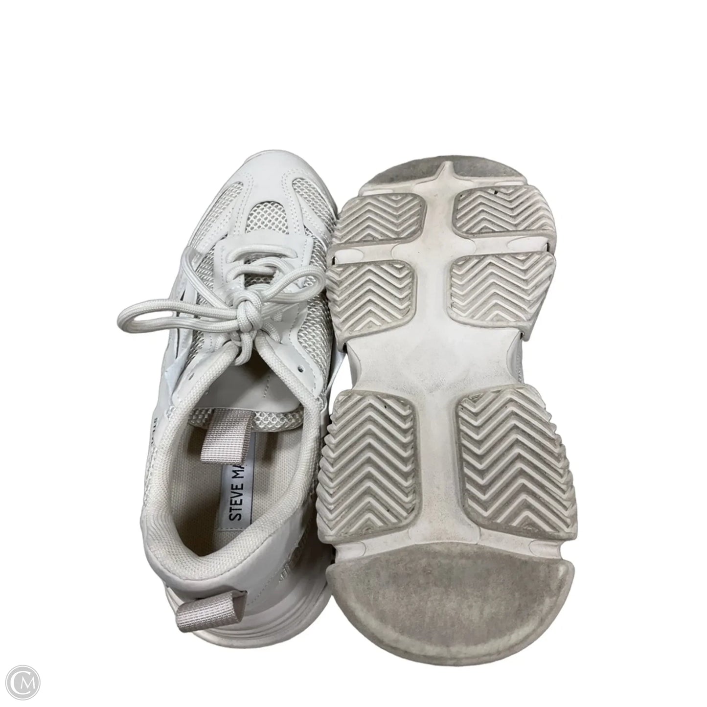 Shoes Athletic By Steve Madden In Cream, Size: 8.5