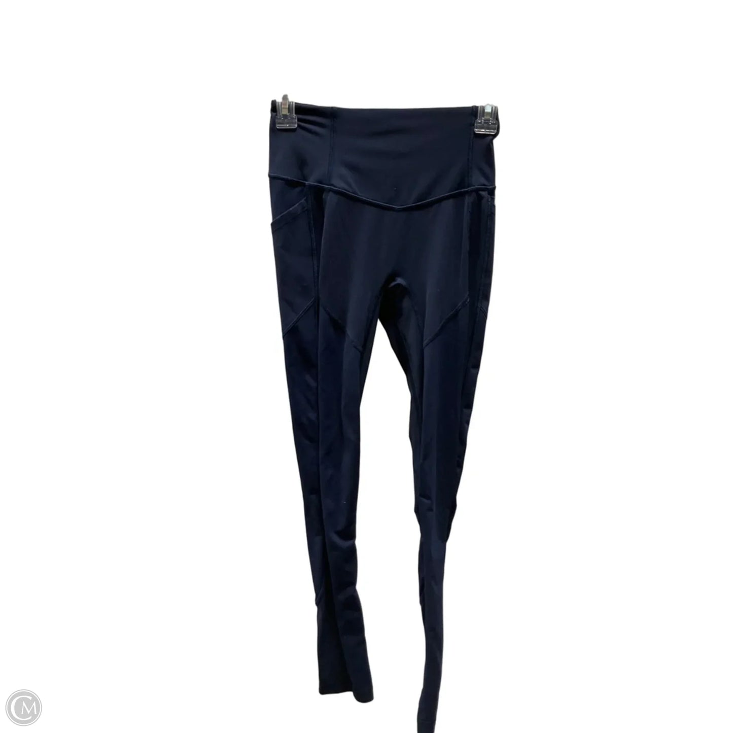 Athletic Leggings By Lululemon In Blue, Size: 4