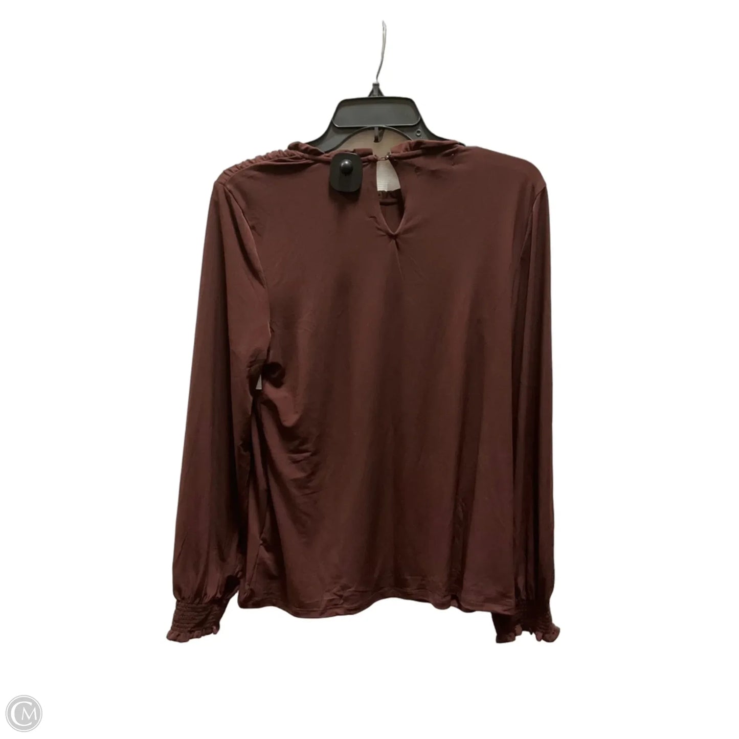 Top Long Sleeve By Maurices In Red, Size: M