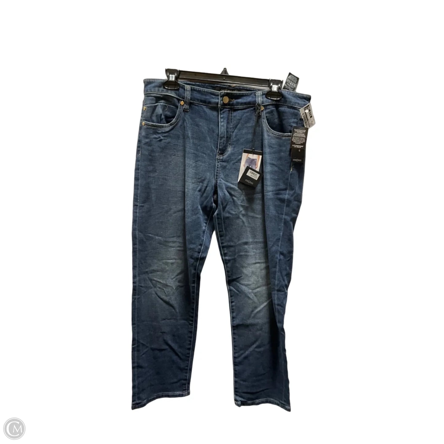 Jeans Skinny By Liverpool In Blue, Size: 10