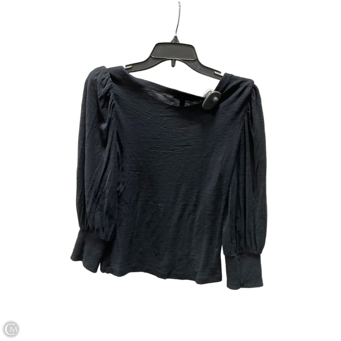 Top Long Sleeve By Express In Black, Size: S