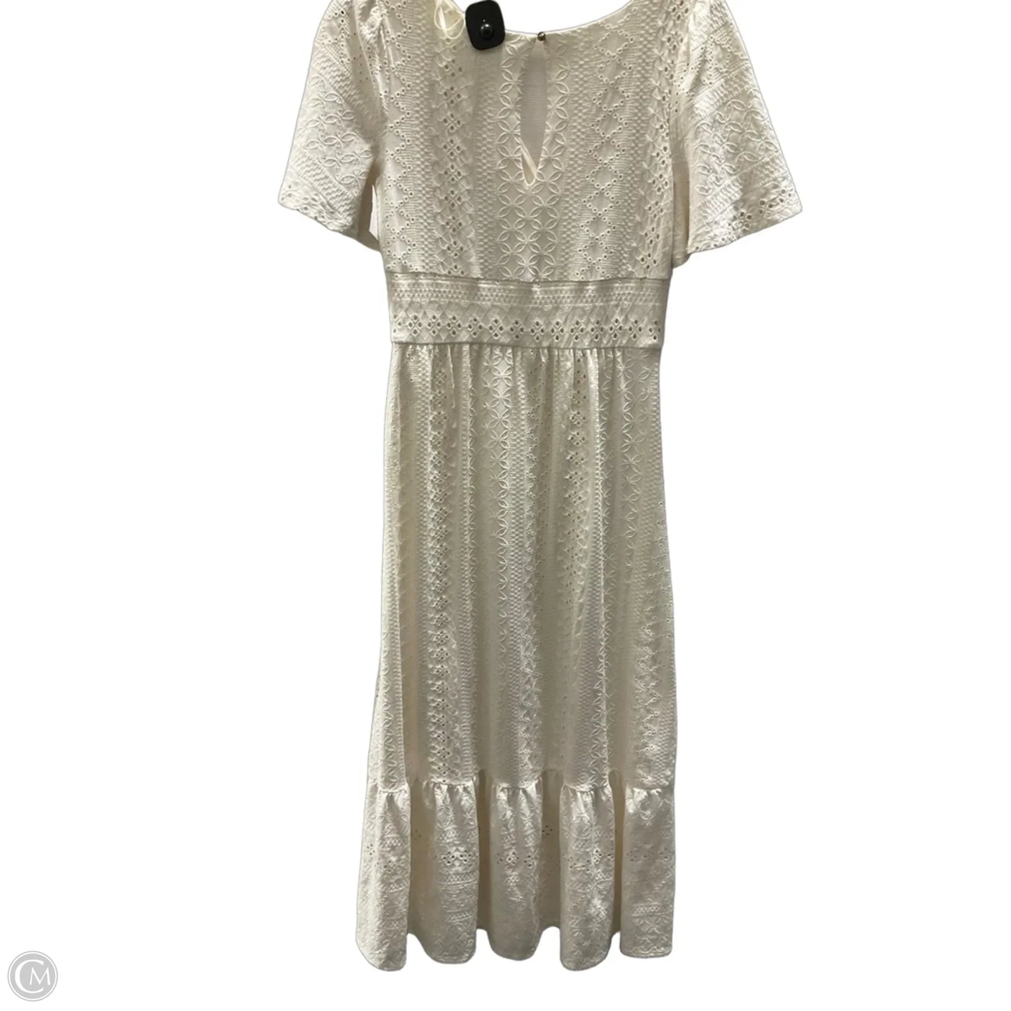 Dress Casual Midi By Maeve In Cream, Size: S
