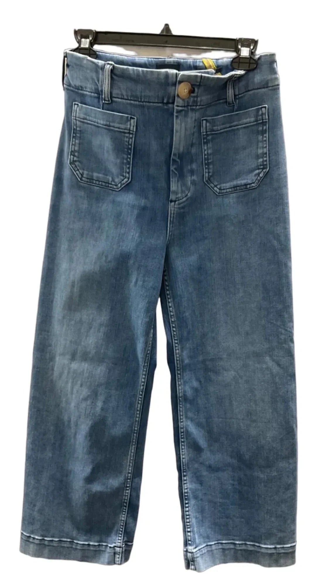 Jeans Wide Leg By Maeve In Blue Denim, Size: 6