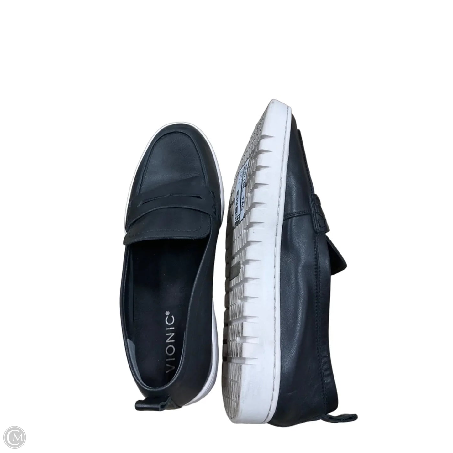 Shoes Flats By Vionic In Black, Size: 9.5