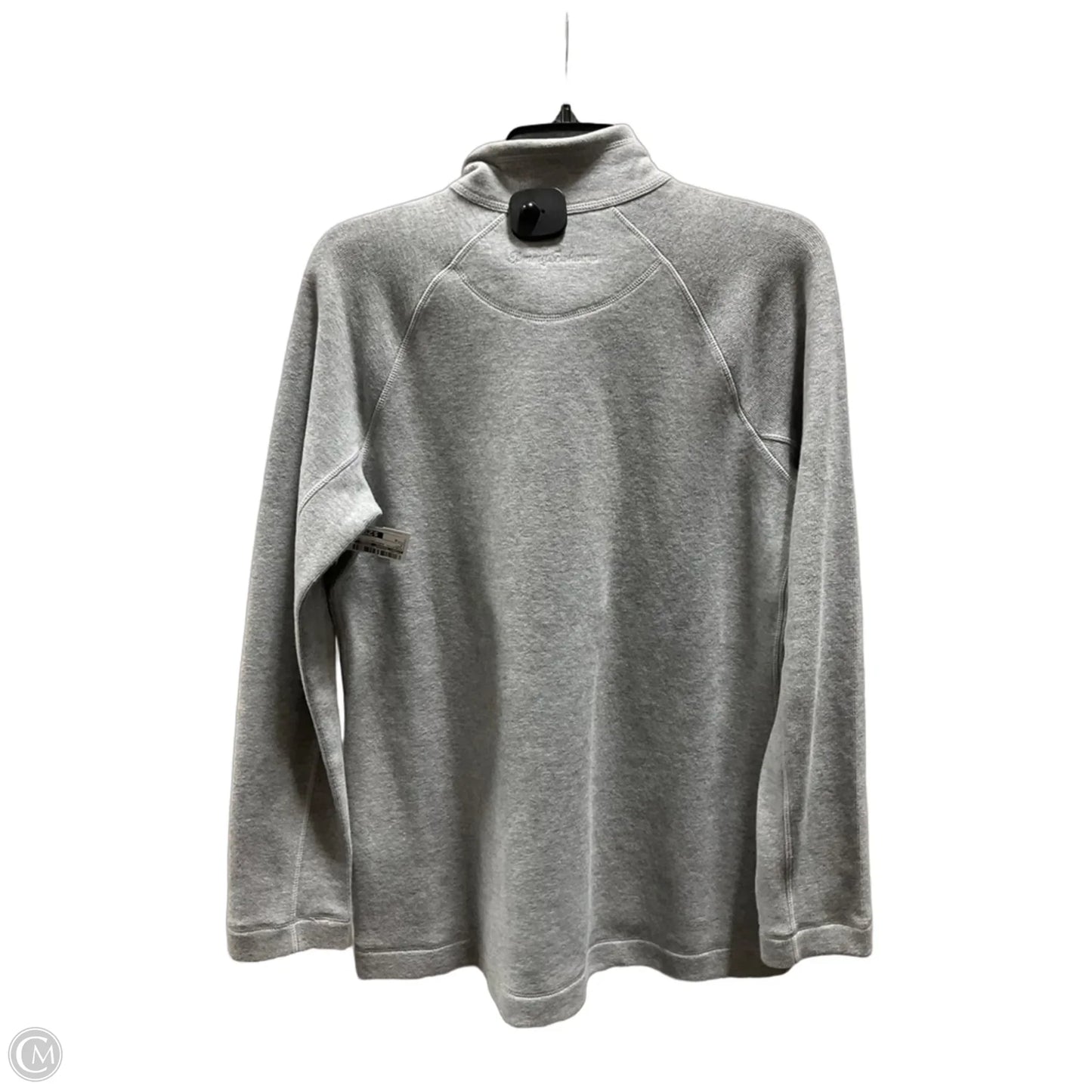 Athletic Sweatshirt Collar By Tommy Bahama In Grey, Size: M