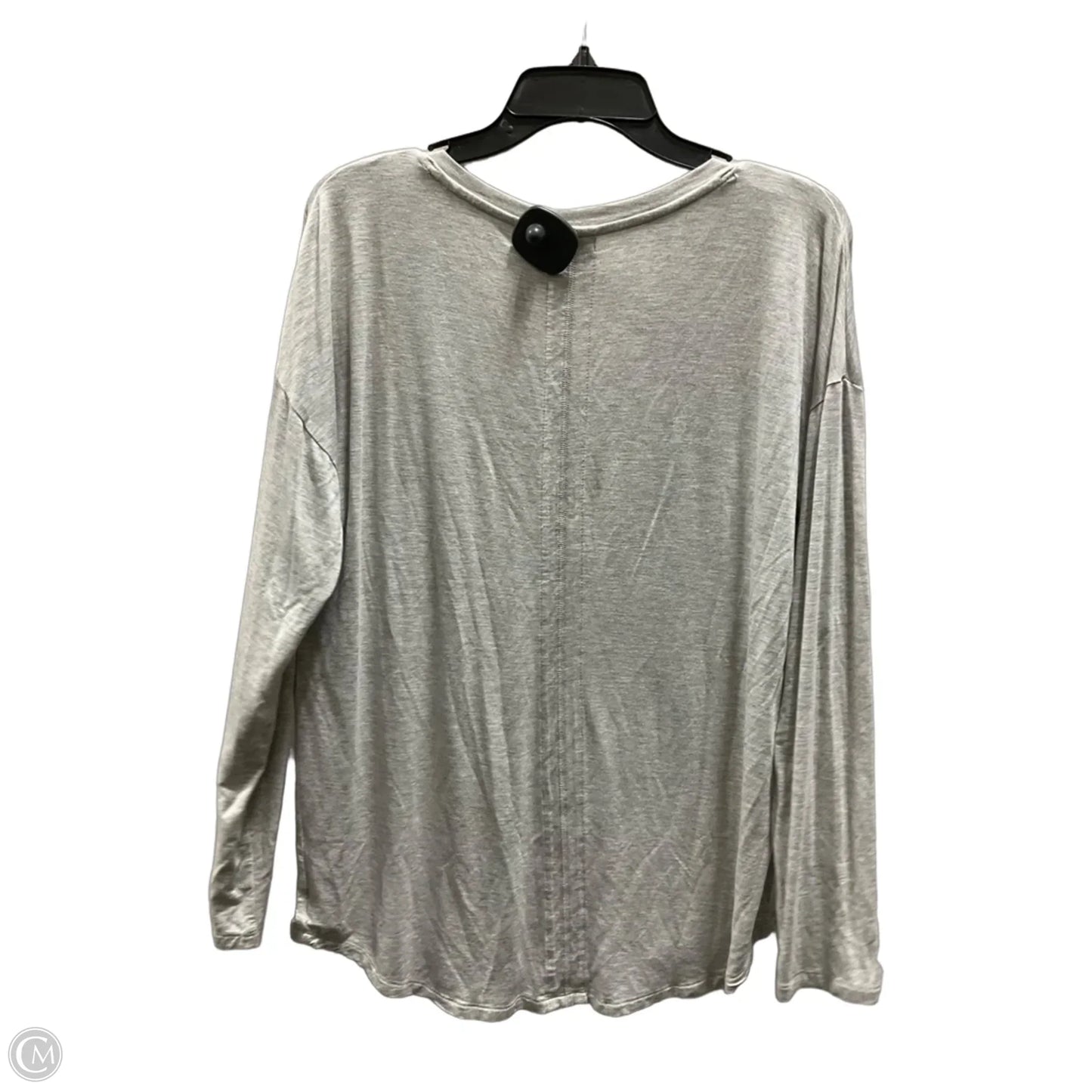 Top Long Sleeve By Express In Grey, Size: M