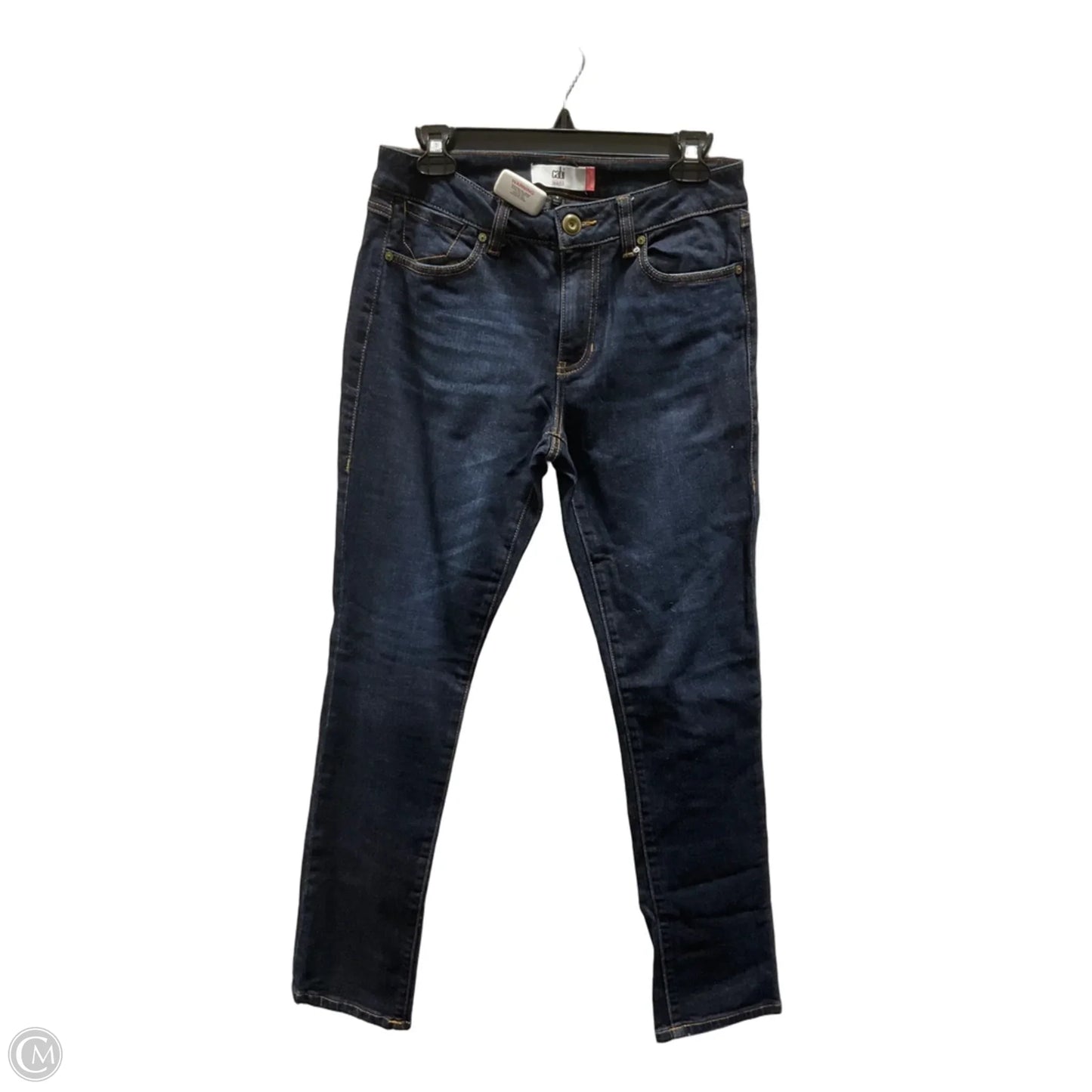 Jeans Straight By Cabi In Blue, Size: 4