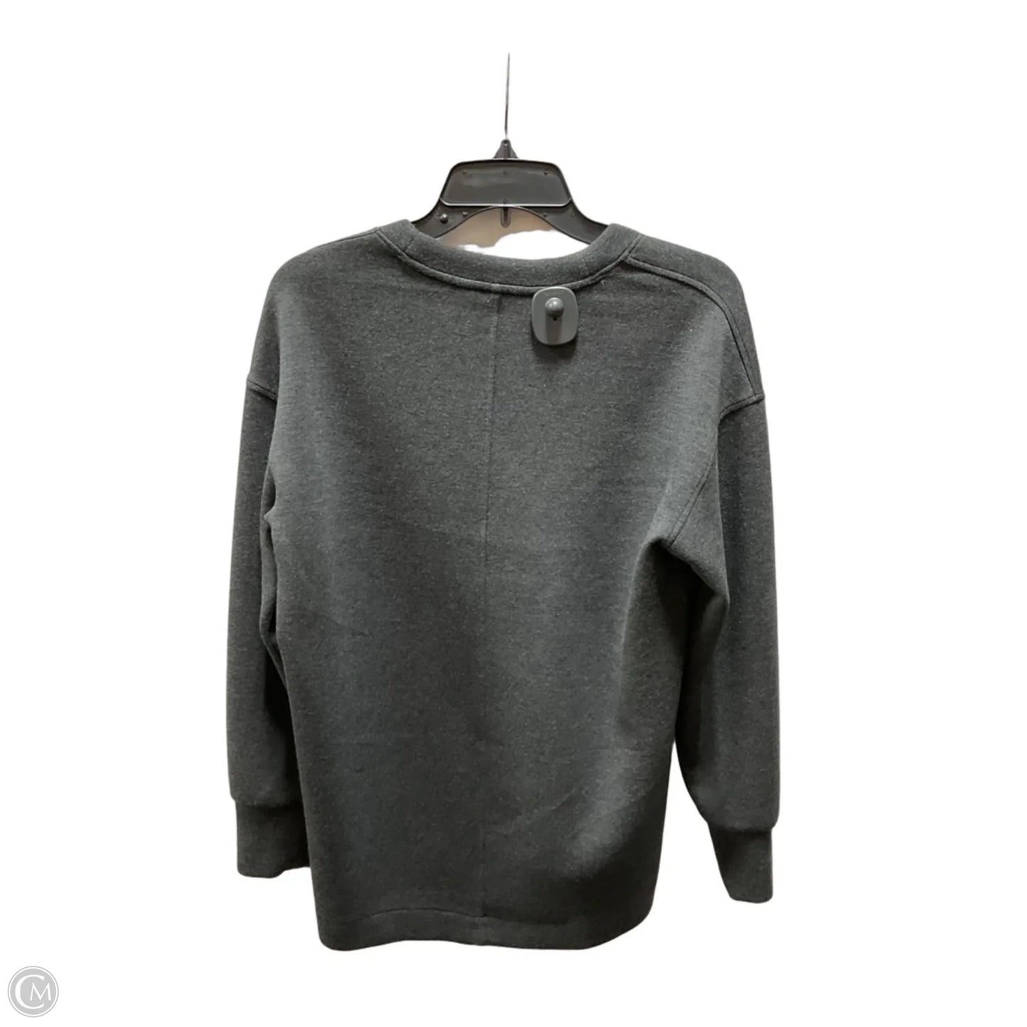 Athletic Sweatshirt Collar By Spanx In Grey, Size: Xs