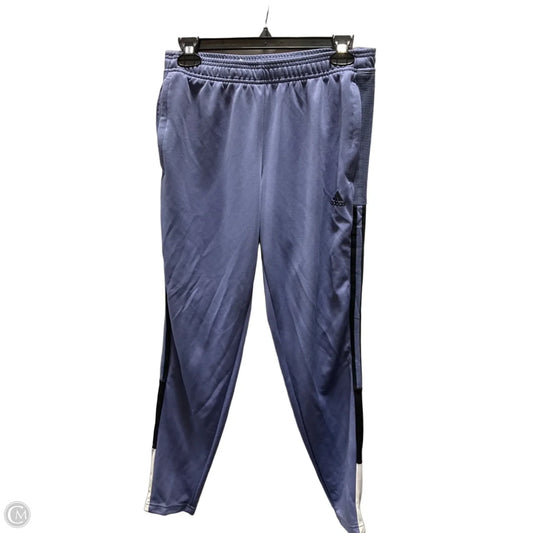 Athletic Pants By Adidas In Purple & White, Size: M