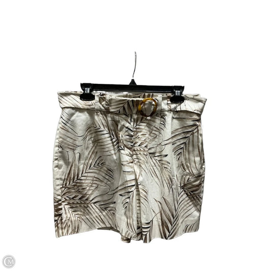 Shorts By White House Black Market In Cream & Tan, Size: 10