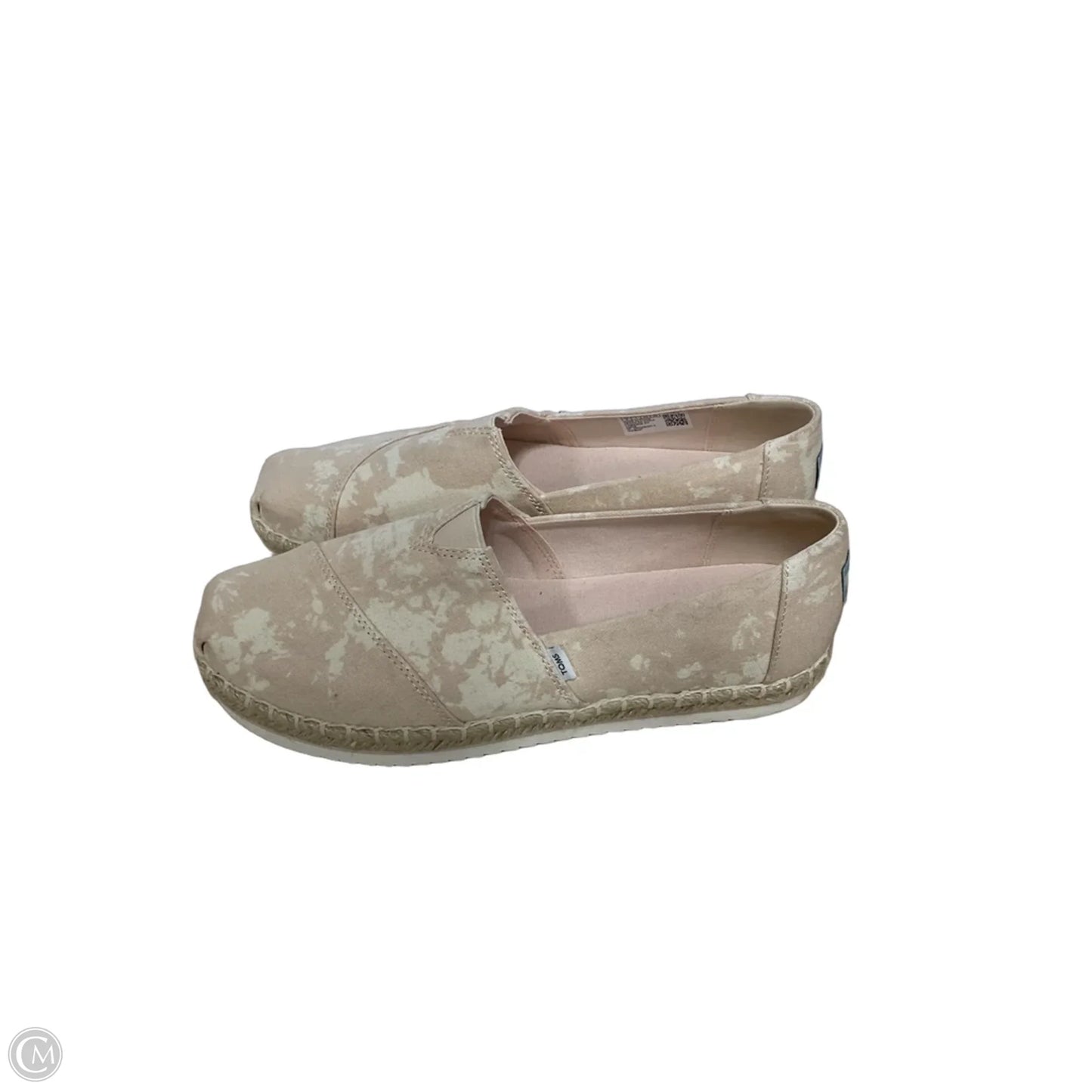 Shoes Flats By Toms In Pink, Size: 9