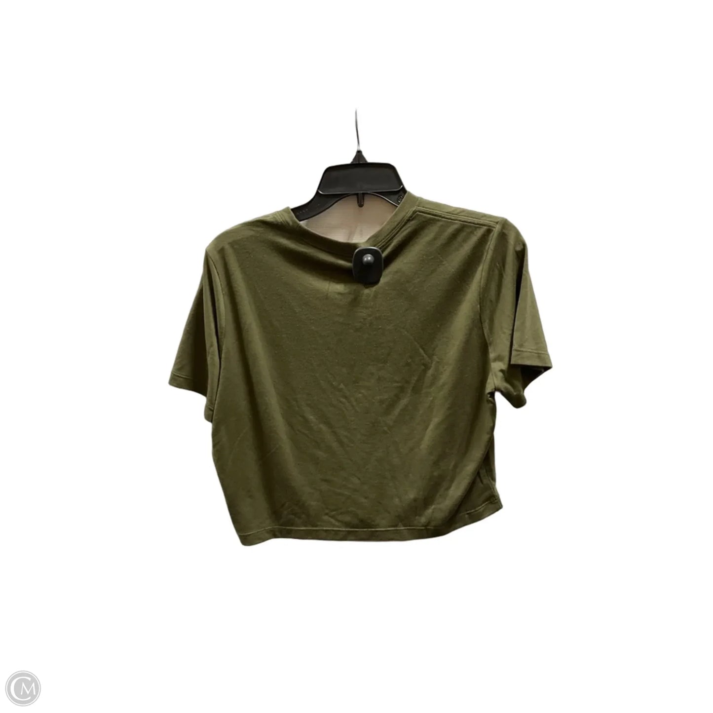 Athletic Top Short Sleeve By Nike In Green, Size: Xl