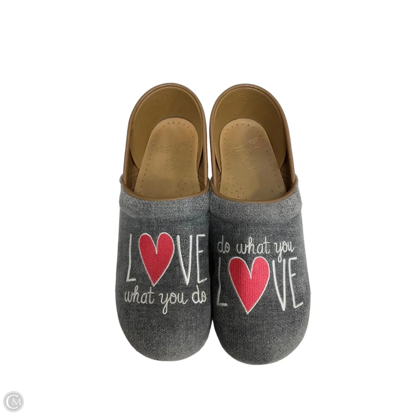 Shoes Flats By Dansko In Grey, Size: 9