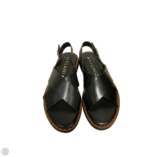 Sandals Flats By Antonio Melani In Black, Size: 7