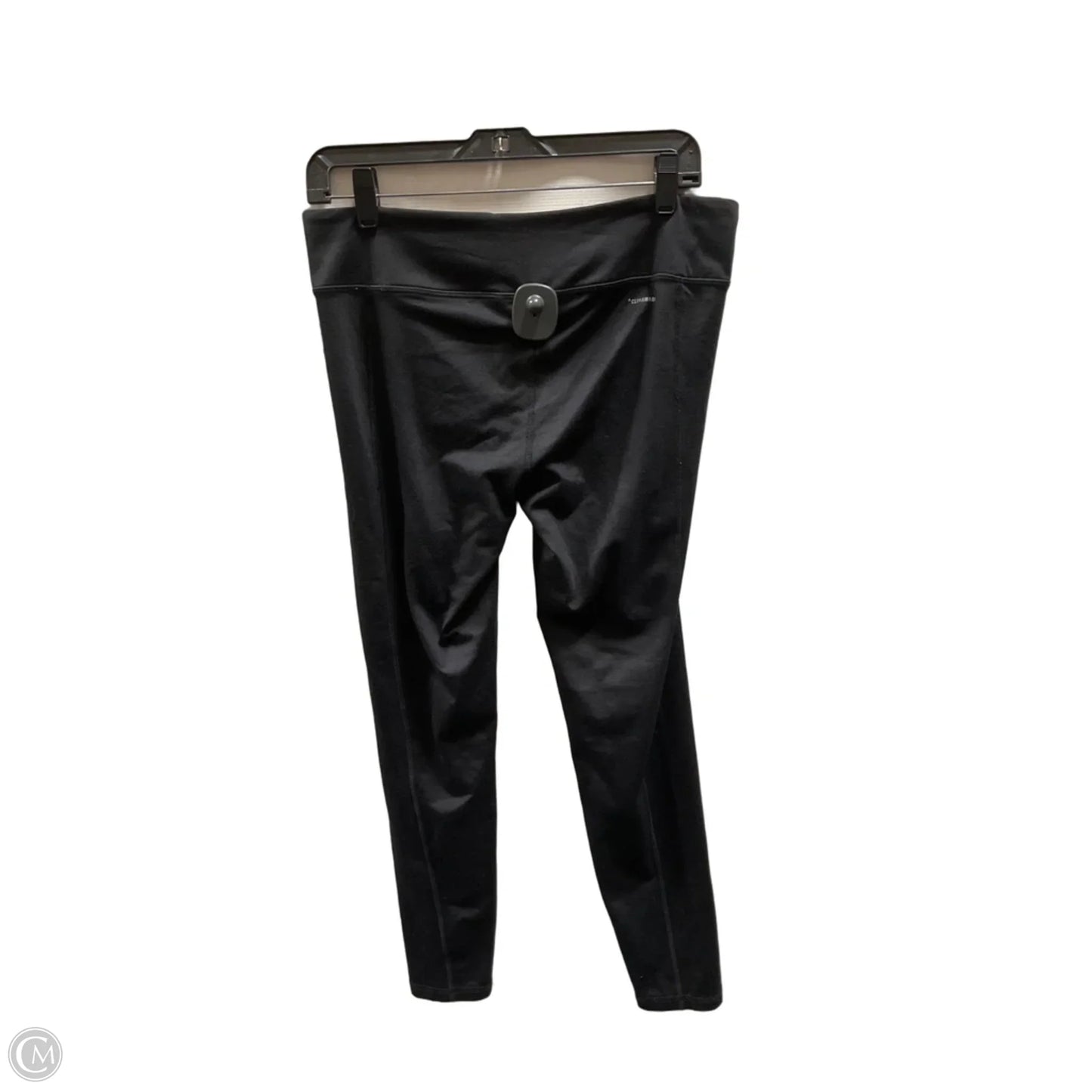 Athletic Leggings By Adidas In Black, Size: L