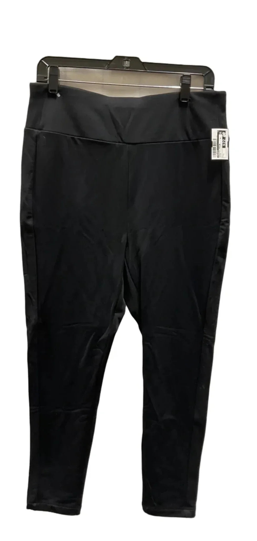 Athletic Pants By Talbots In Black, Size: L