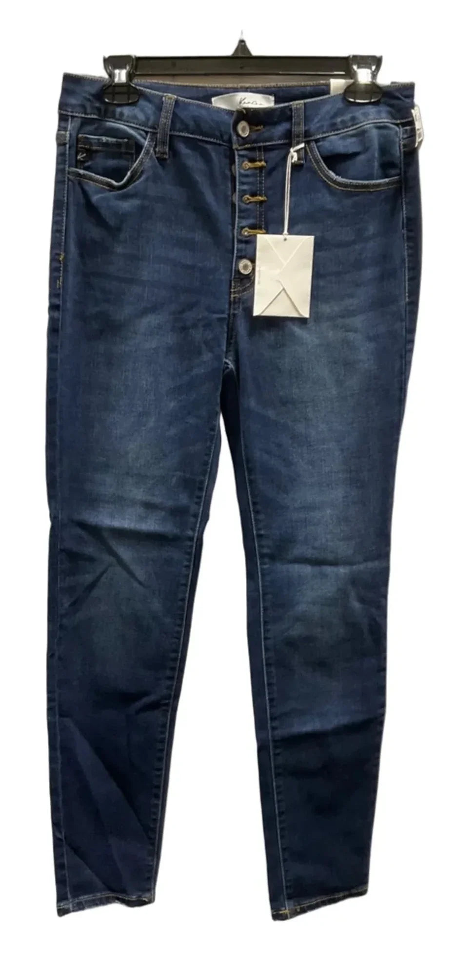 Jeans Skinny By Kancan In Blue, Size: 6