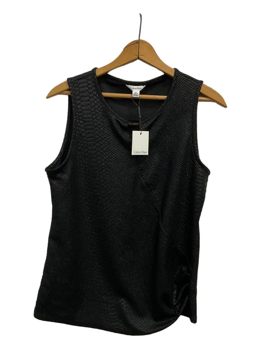 Top Sleeveless By Calvin Klein  Size: M