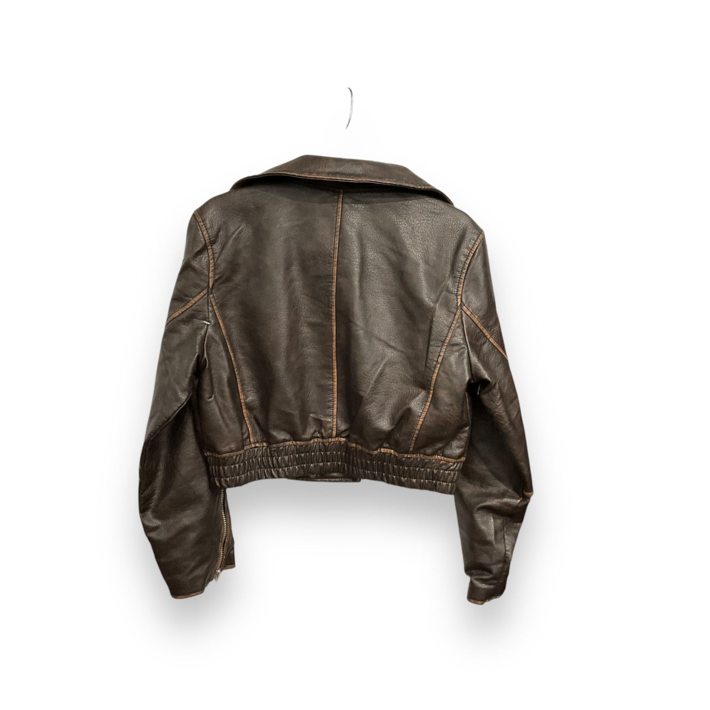 Jacket Moto By Blanknyc In Brown, Size: S