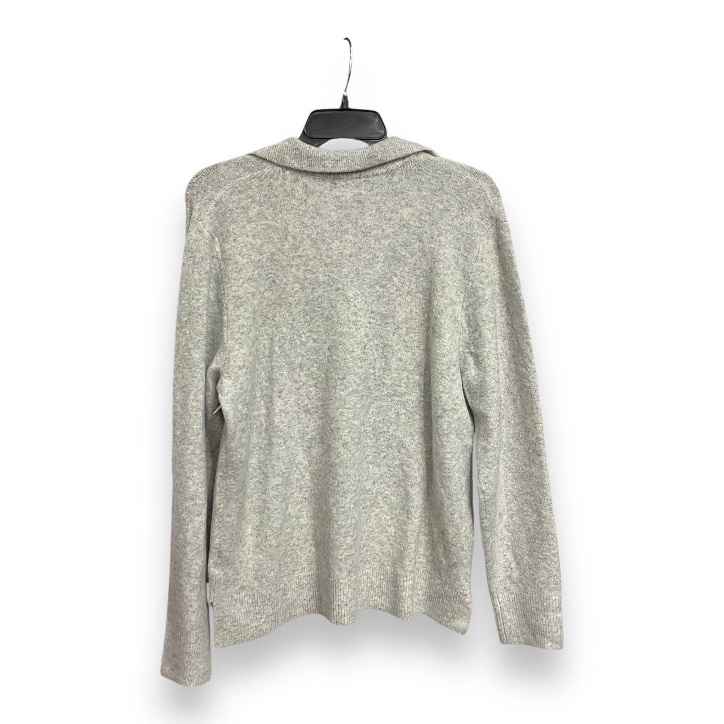 Top Long Sleeve Basic By J. Crew In Grey, Size: M