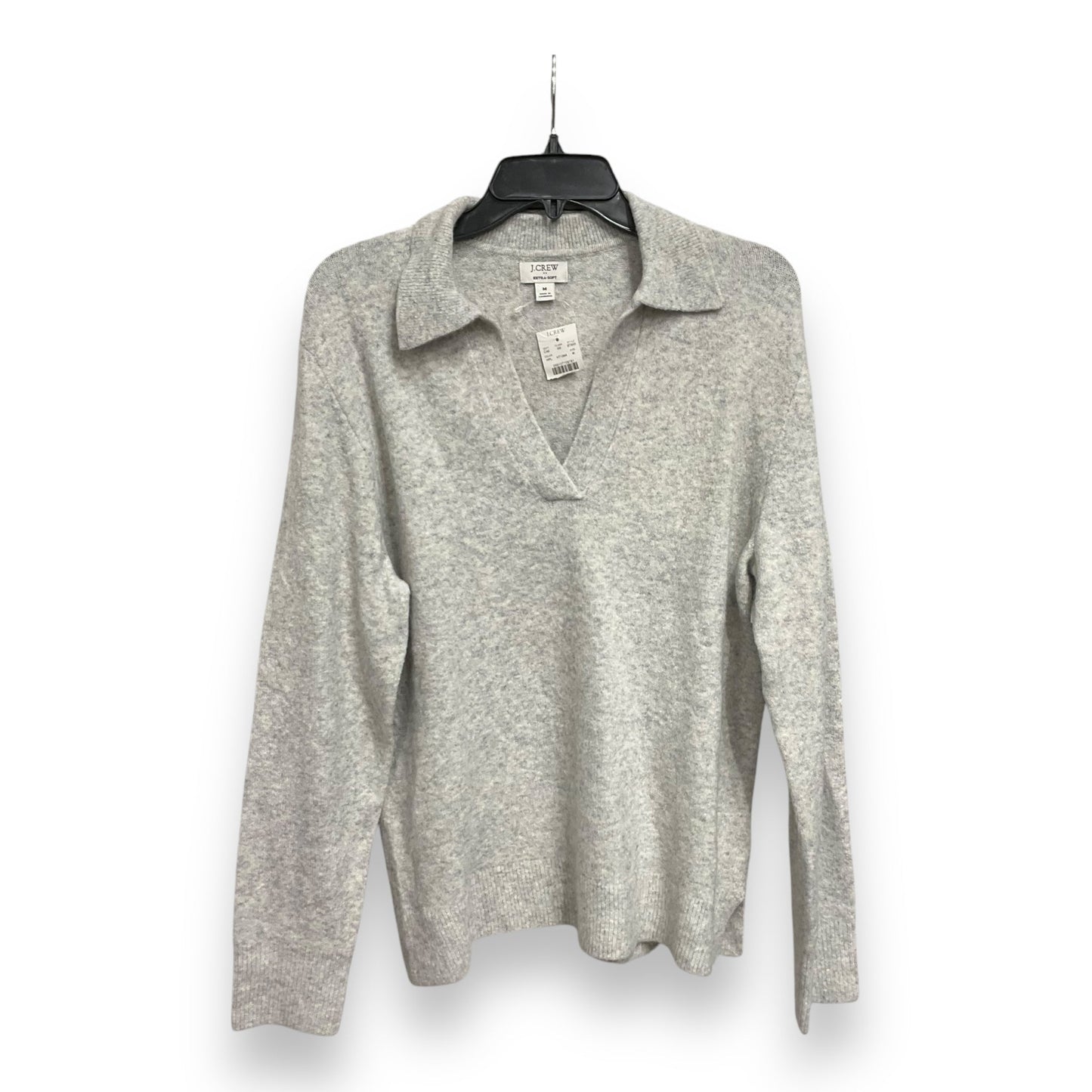 Top Long Sleeve Basic By J. Crew In Grey, Size: M