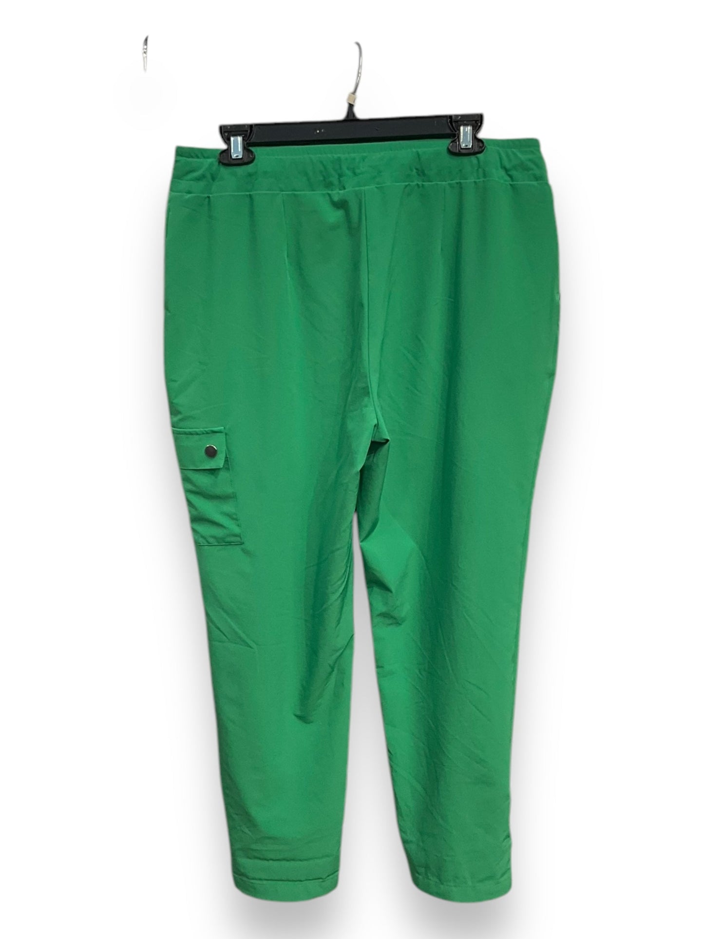 Athletic Pants By Chicos In Green, Size: S