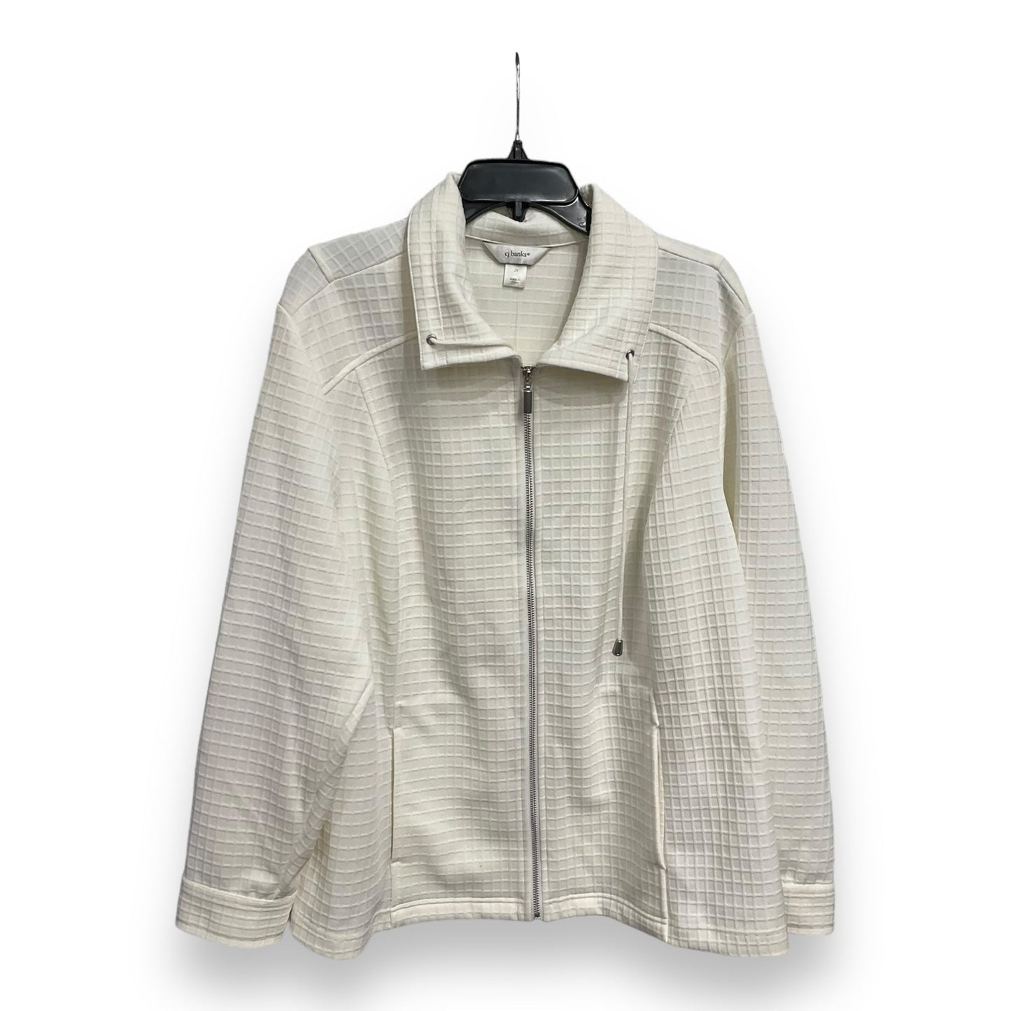 Jacket Other By Cj Banks In White, Size: 2x