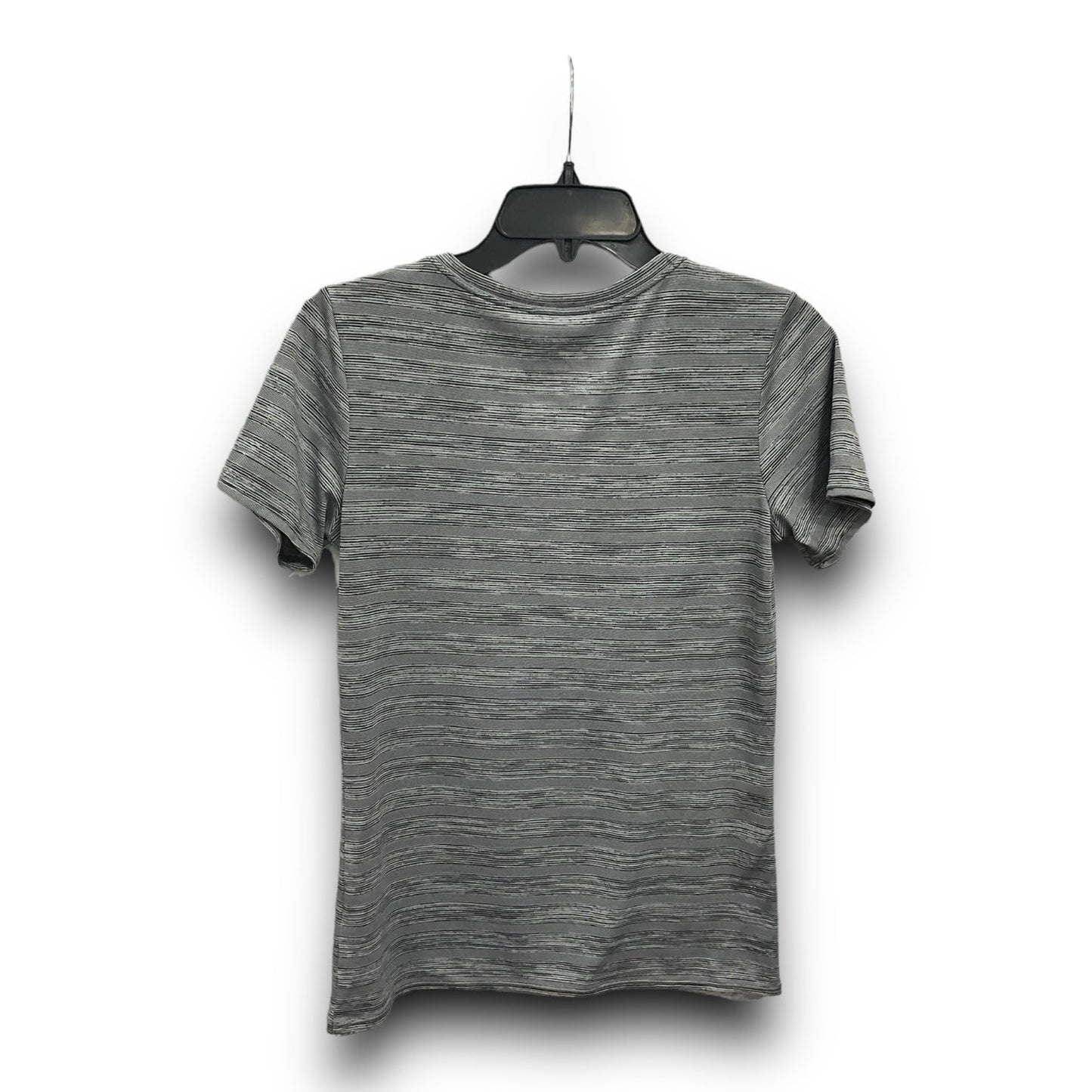 Athletic Top Short Sleeve By Nike Apparel In Grey, Size: S