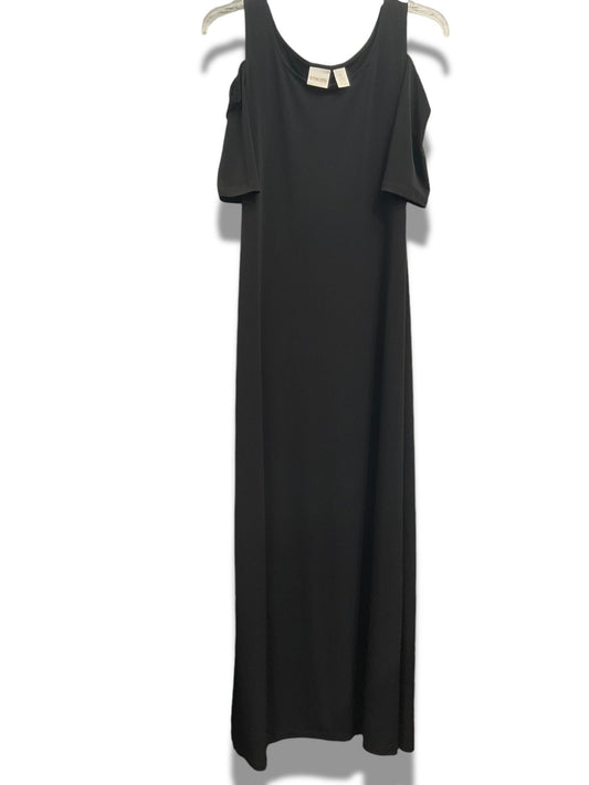 Dress Casual Maxi By Chicos In Black, Size: Xs