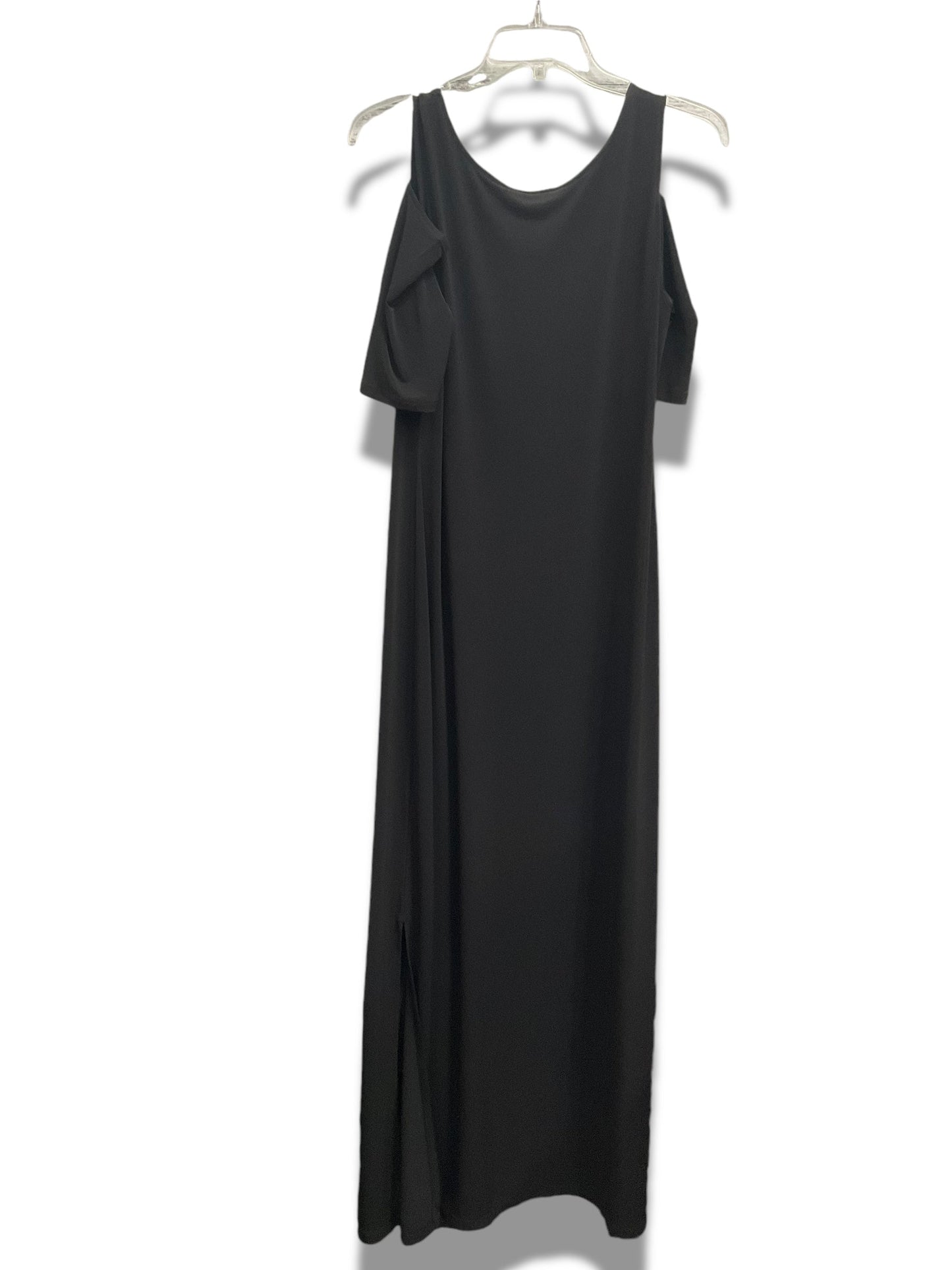 Dress Casual Maxi By Chicos In Black, Size: Xs