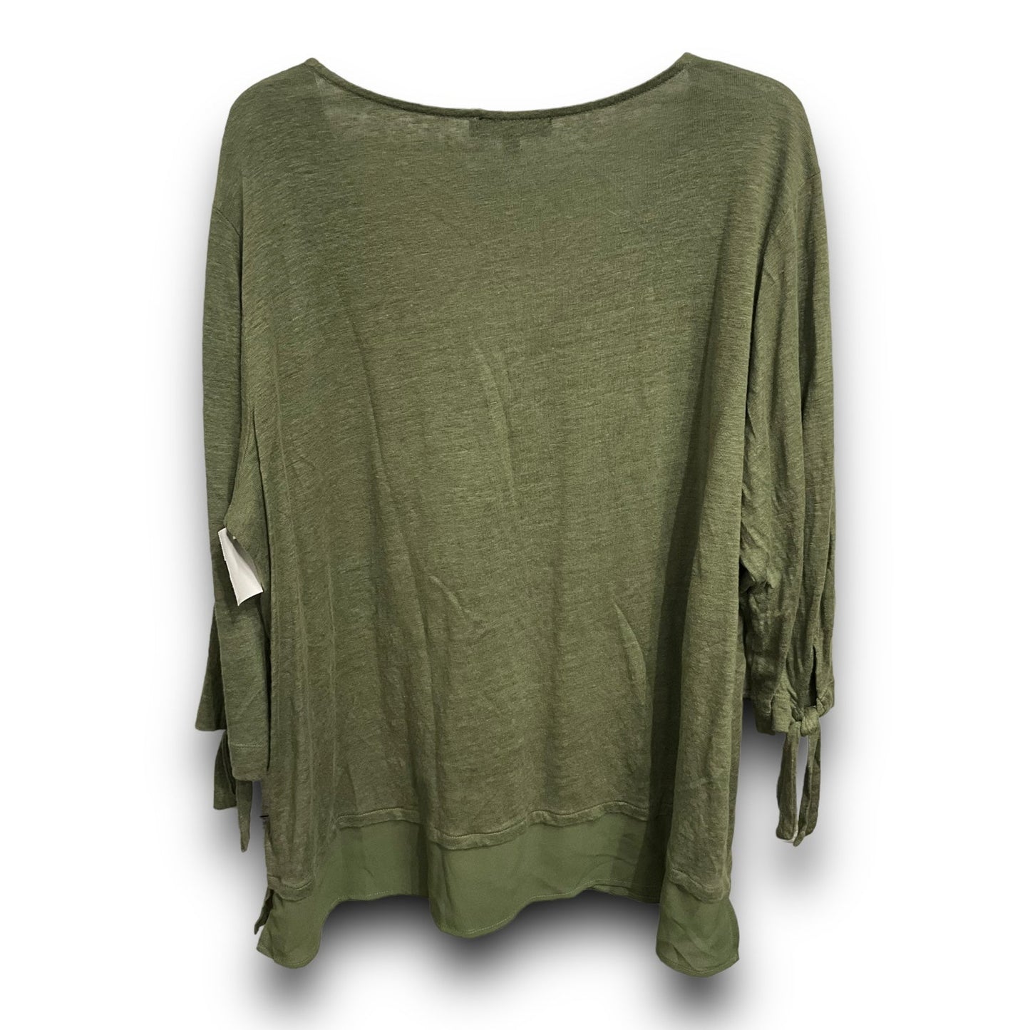 Top 3/4 Sleeve By Sanctuary In Green, Size: 2x