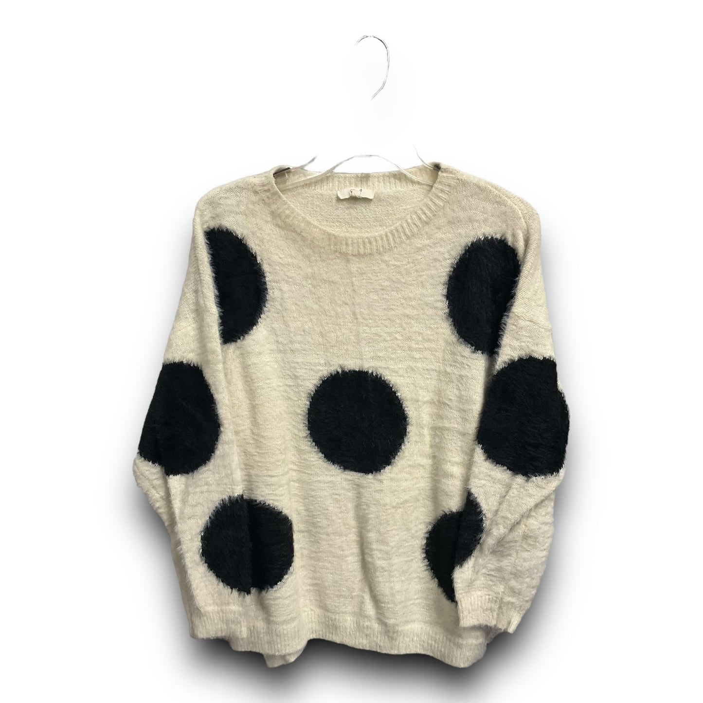 Sweater By Easel In Polkadot Pattern, Size: M