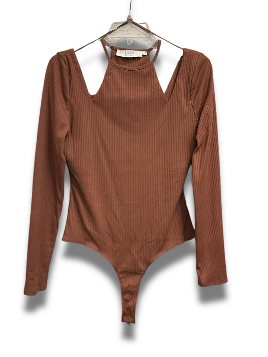 Bodysuit By Astr In Brown, Size: L