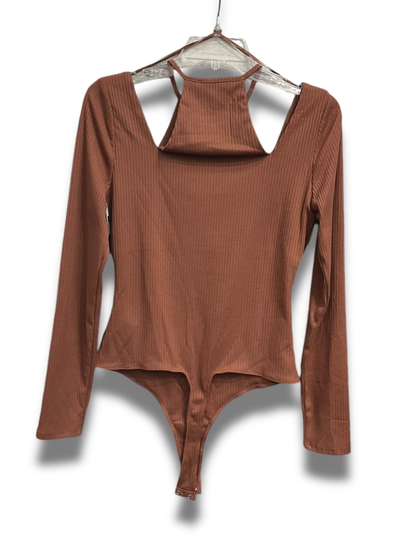 Bodysuit By Astr In Brown, Size: L