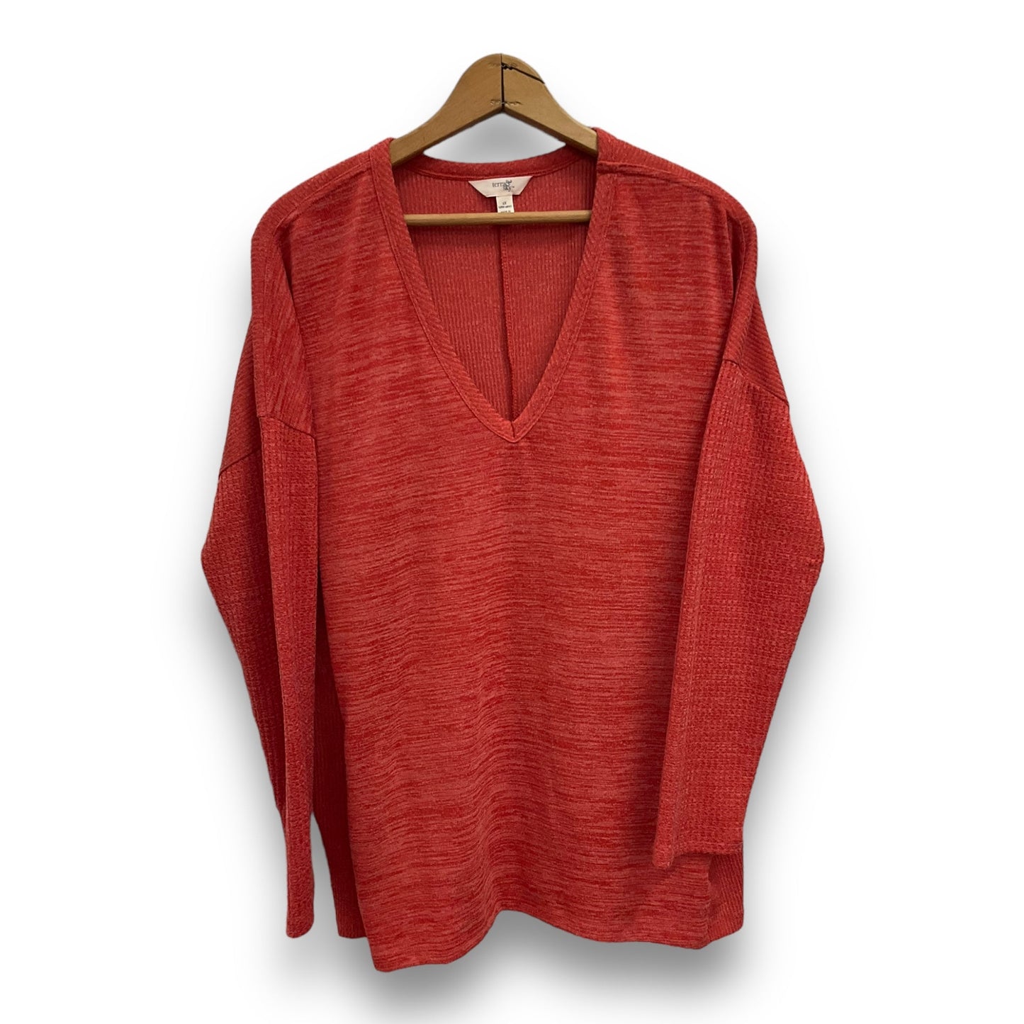 Top Long Sleeve Basic By Terra & Sky  Size: 1x