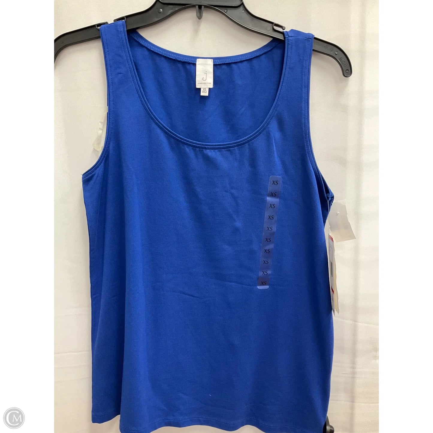 Top Sleeveless Basic By Jones New York In Blue, Size: Xs