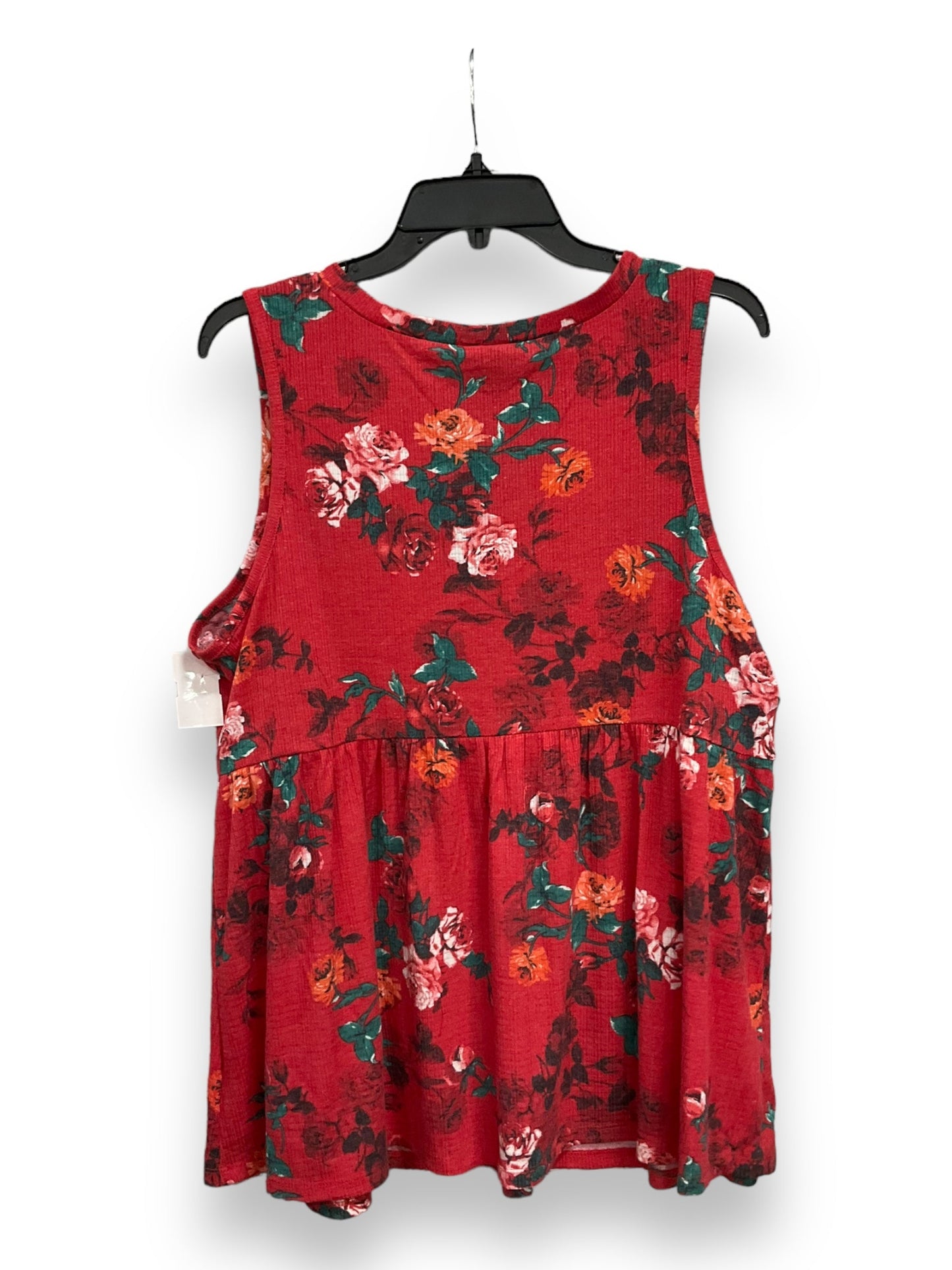 Floral Print Top Sleeveless Torrid, Size 2x