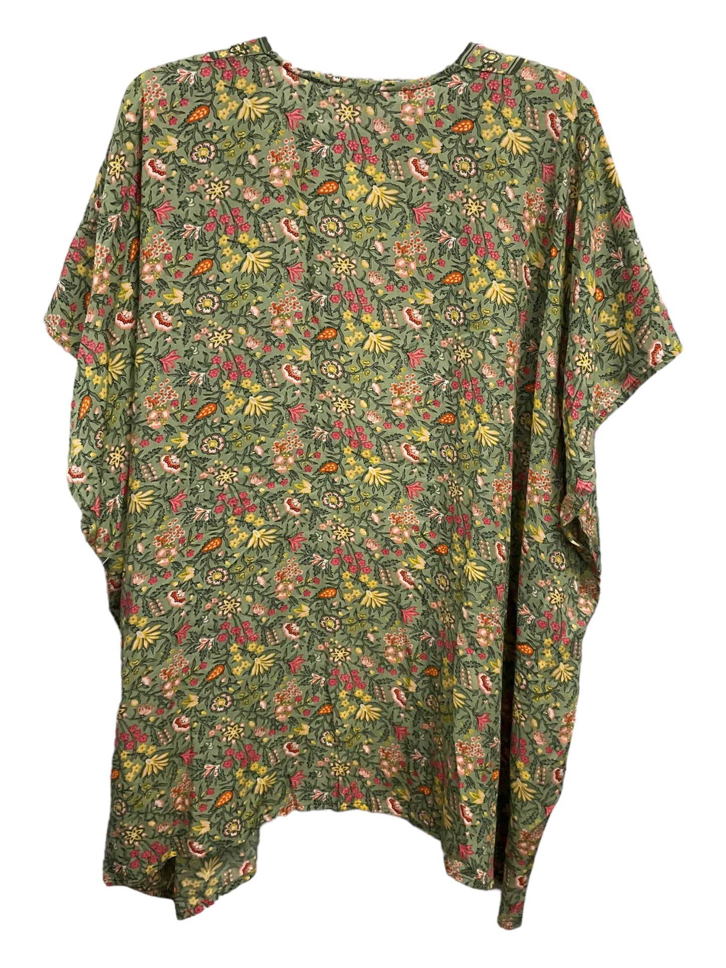 Floral Print Kimono Loft, Size M