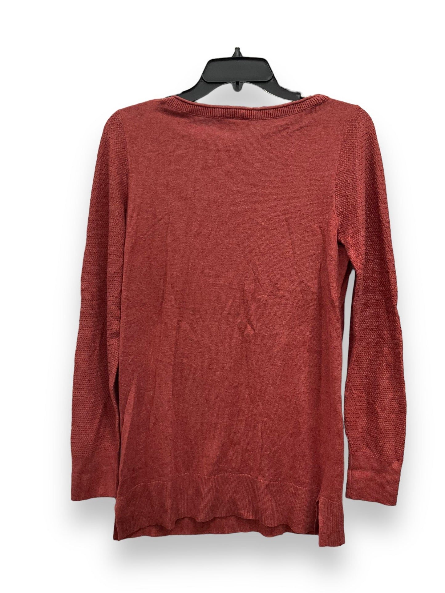 Red Top Long Sleeve Loft, Size Xs