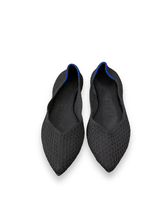 Black Shoes Flats Rothys, Size 7.5