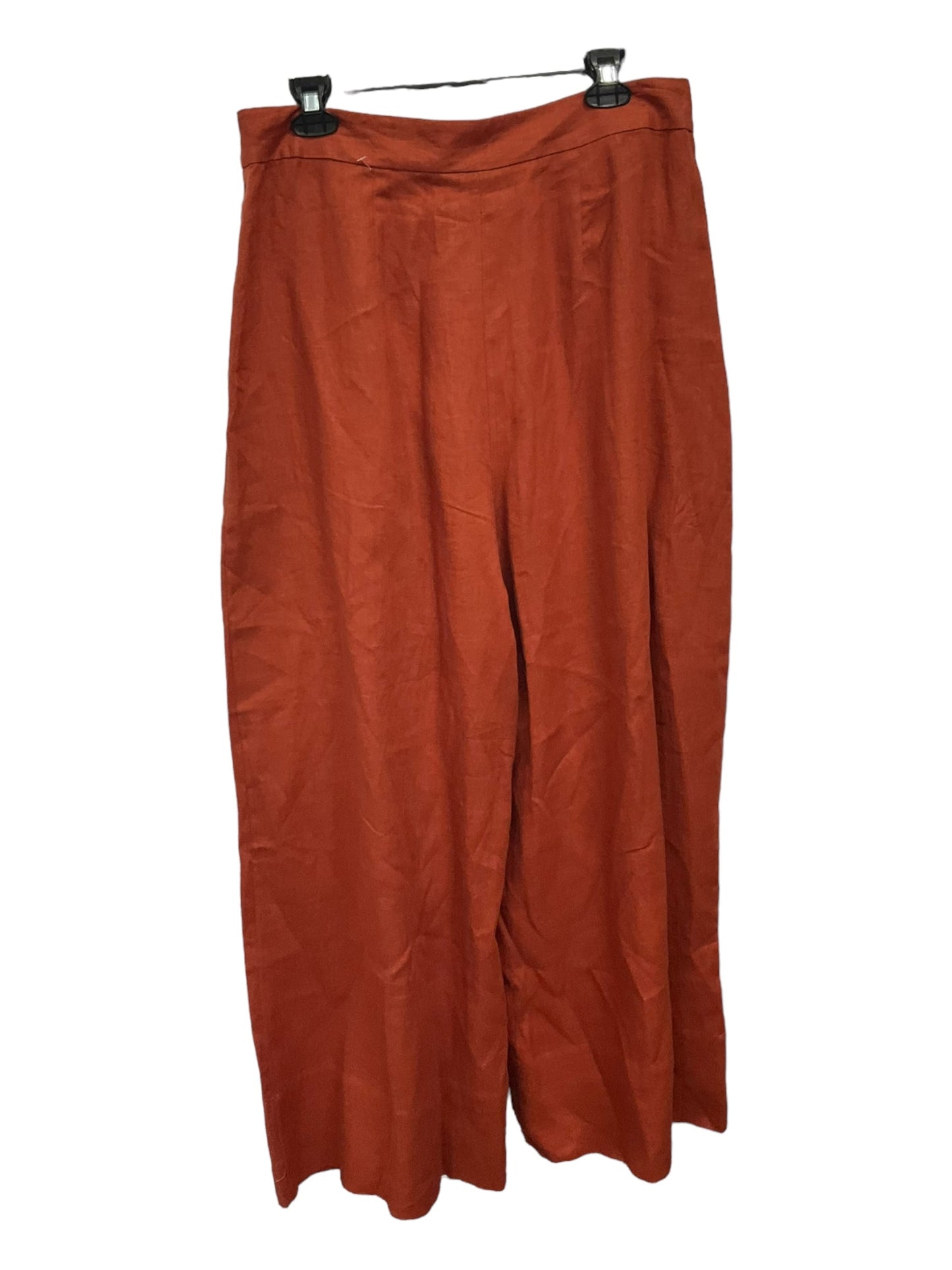 Brown Pants Linen Farm Rio, Size 12