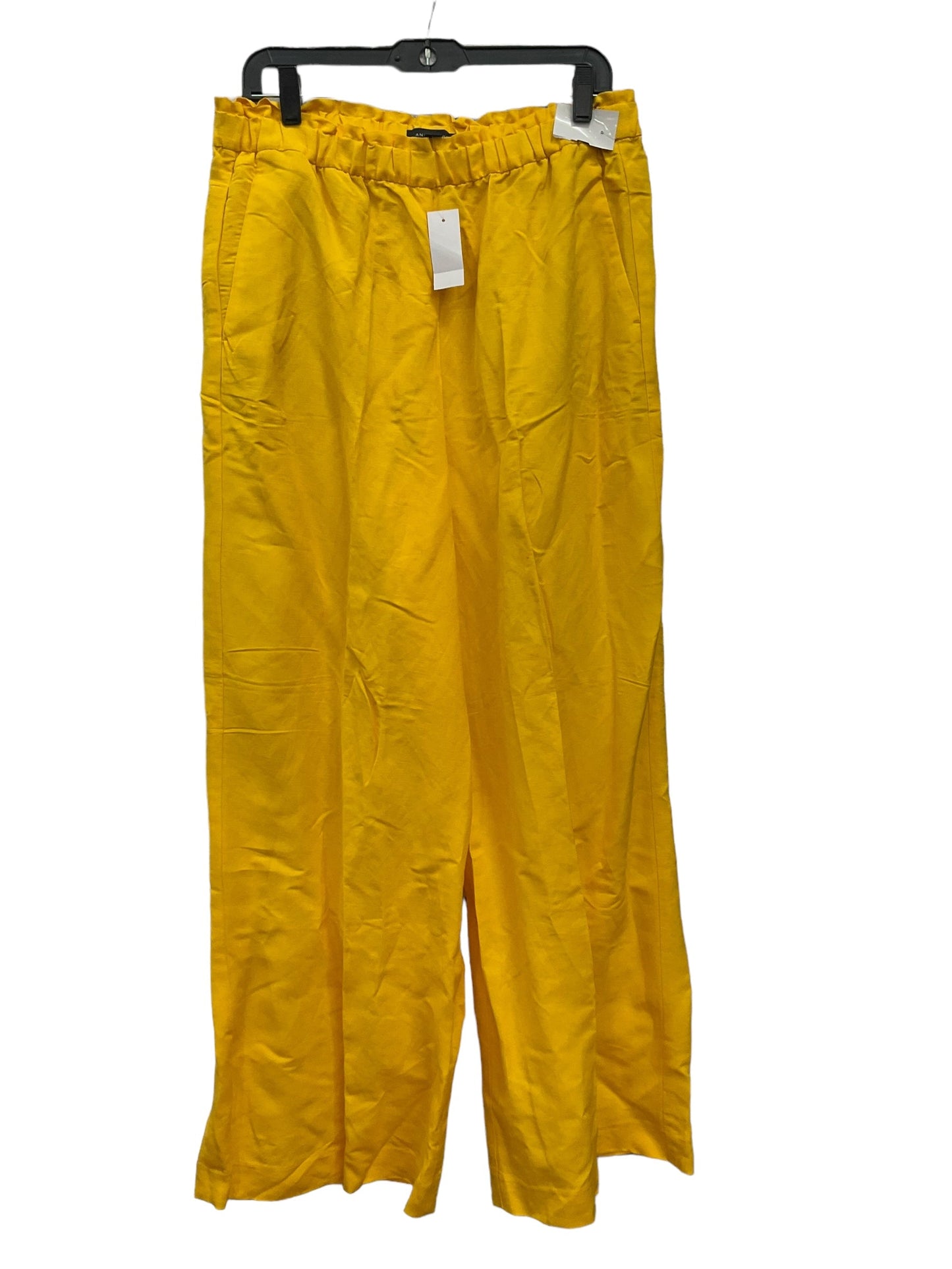 Yellow Pants Dress Ann Taylor, Size L