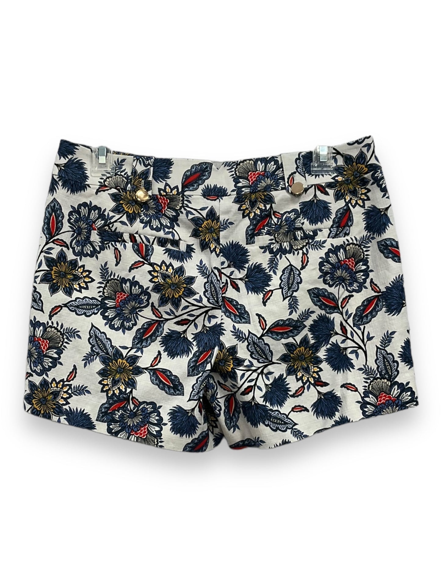 Floral Print Shorts Loft, Size 2