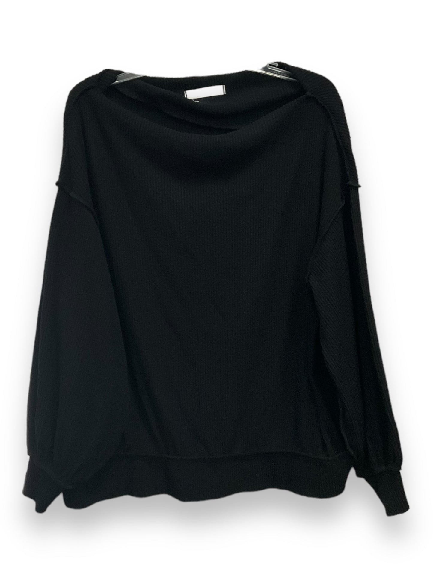 Black Top Long Sleeve We The Free, Size Xs