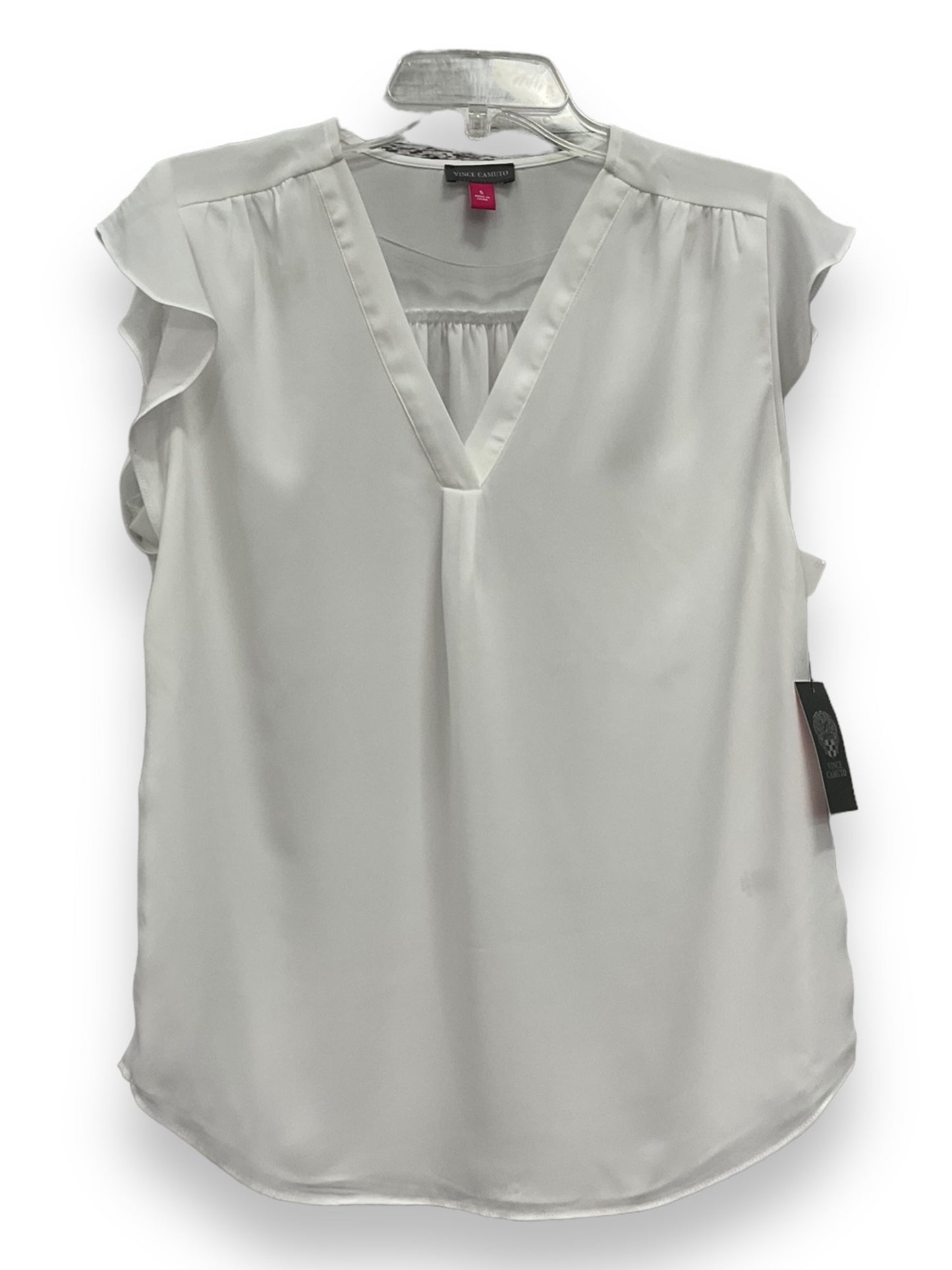 White Blouse Sleeveless Vince Camuto, Size S