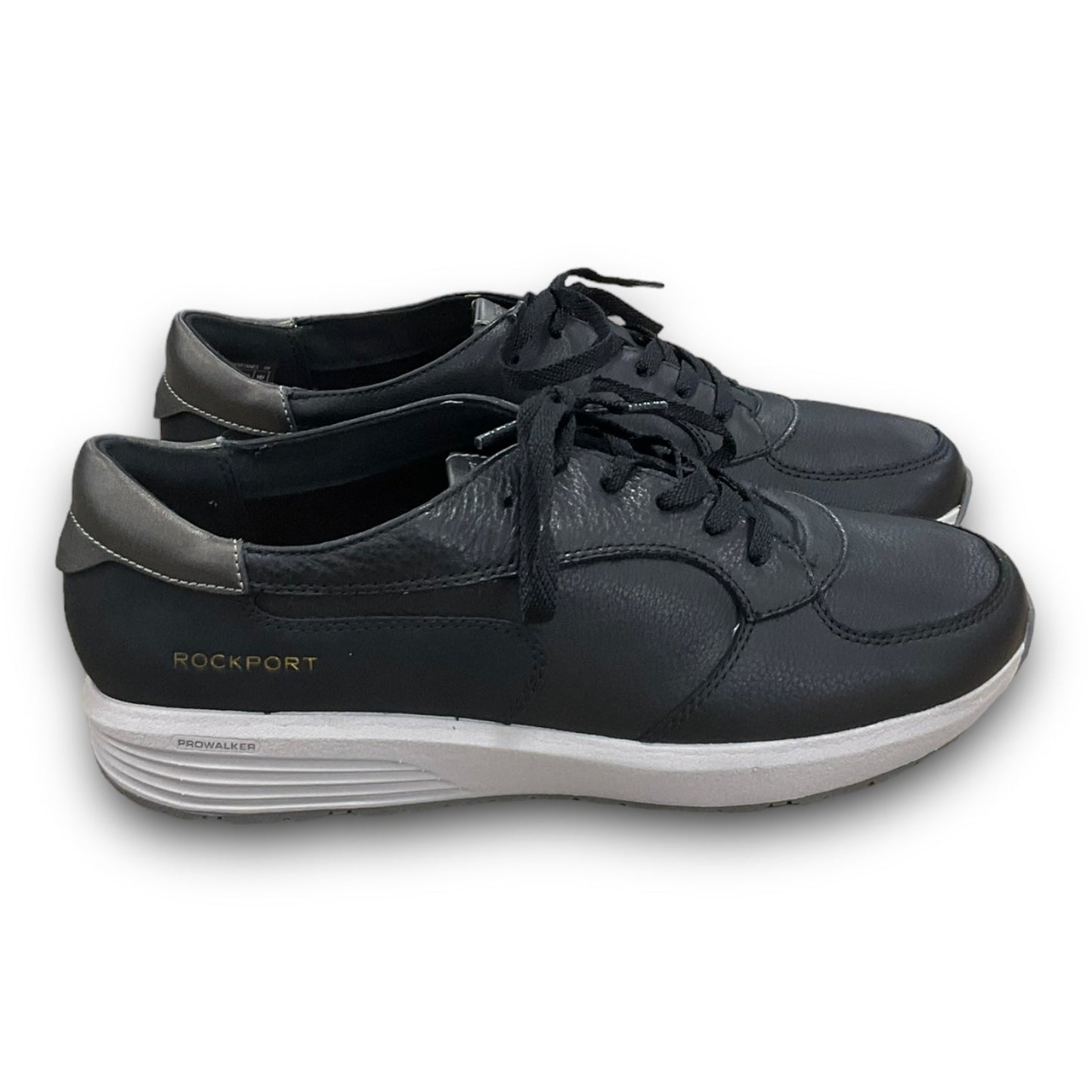 Black Shoes Sneakers Rockport, Size 8