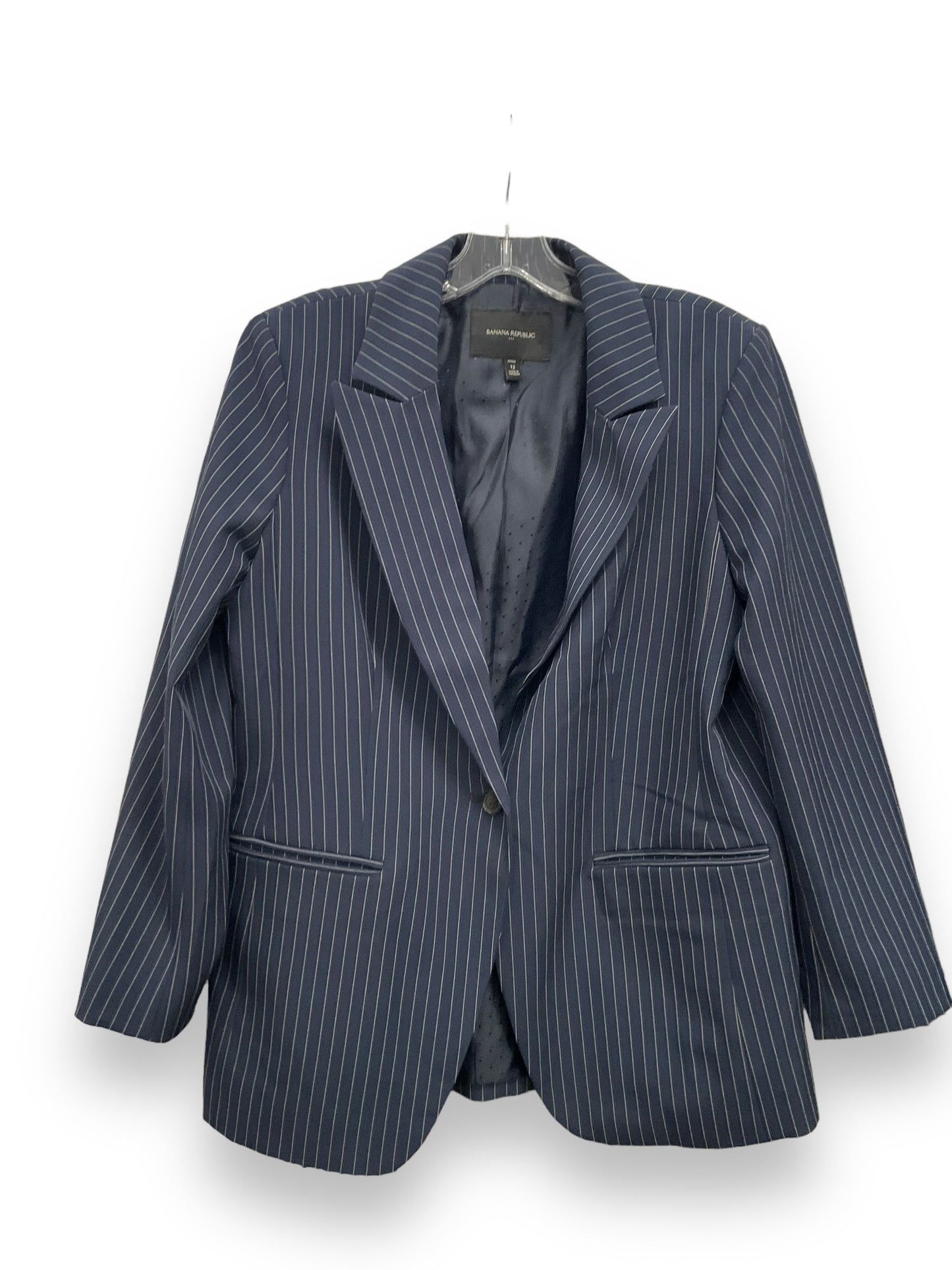 Blue Blazer Banana Republic, Size 12petite