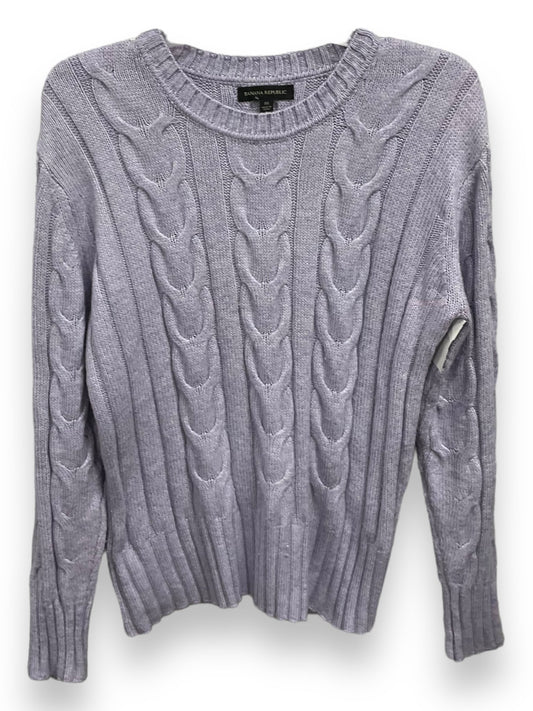 Sweater By Banana Republic In Purple, Size: M