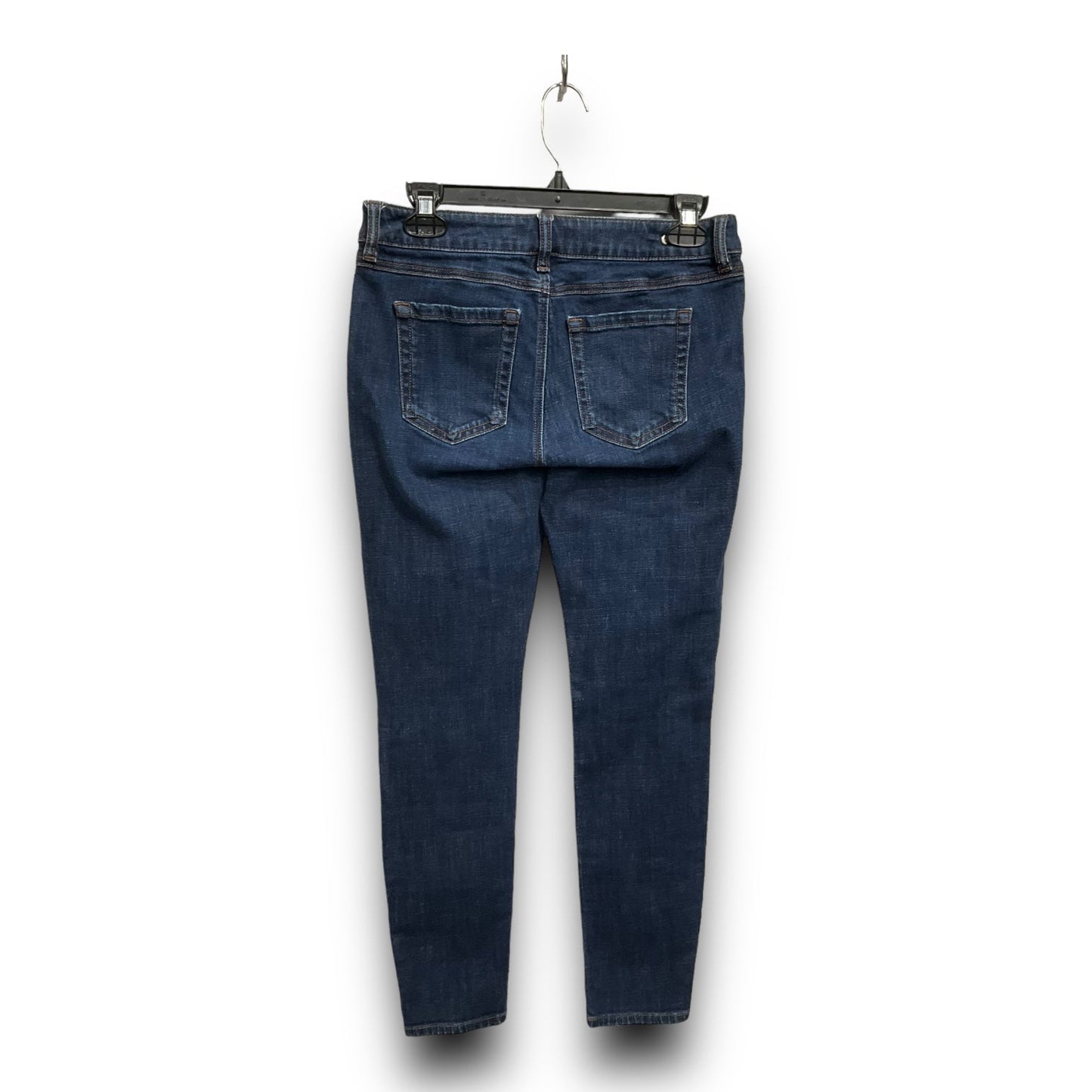 Jeans Skinny By Cabi In Blue Denim, Size: 4